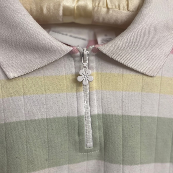Price firm : VTG striped collared shirt - Picture 3 of 6